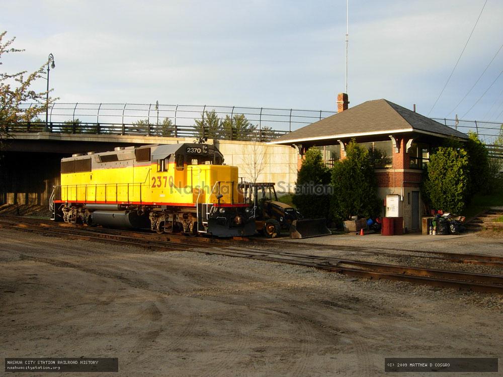 Digital Image: New England Southern Railroad at Concord, New Hampshire